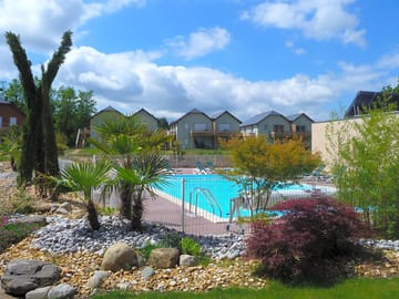 Pool by the lodges