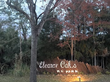 Sign on entrance