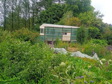 View of the caravan