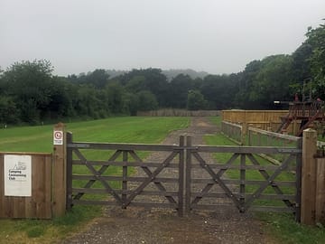 Entrance to the site