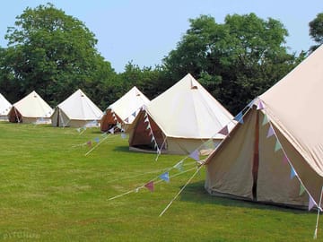 Five-metre bell tents