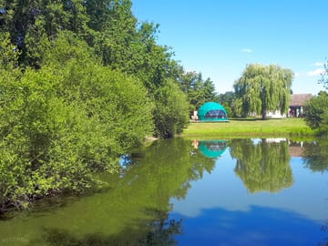 Dome and lake