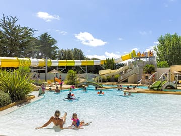 Waterslide at the pool