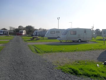 The hardstanding pitches