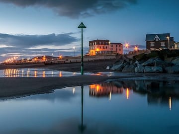 Neptune Hall Caravan Park is situated right on the beach with panoramic views of the Cardigan Bay.