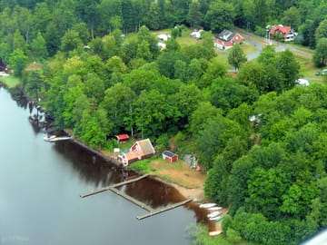 Aerial view of the site