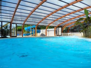 The indoor pool
