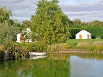 Relax and enjoy to setting of our beautiful luxury Yurts.