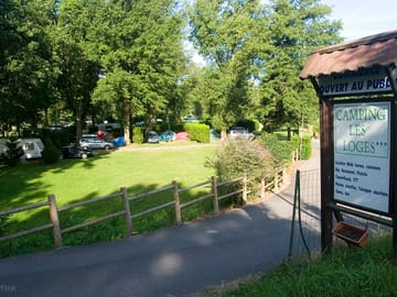 Campsite entrance
