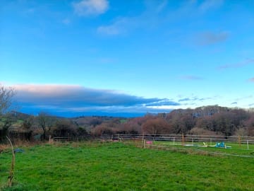 View across the site