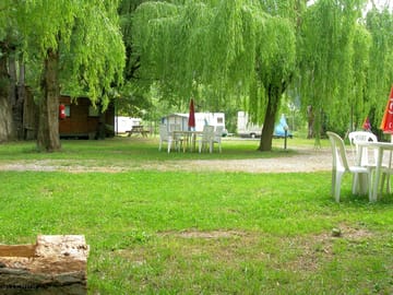 Grassy and shaded pitches