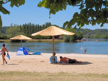 Private beach