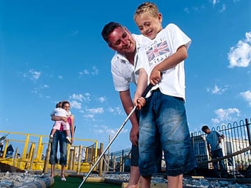 Crazy golf