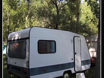 Area for sited caravans