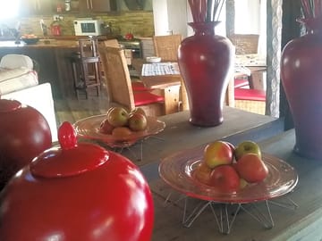 Shared living and dining room