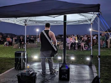 Live music at camp bongo