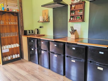 Glampers kitchen