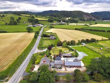 Aerial view of the site