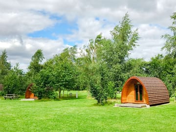 Exterior of the pods