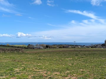 Distant sea view