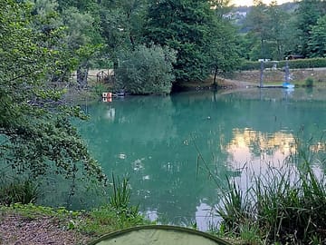 Early-morning lake view