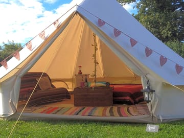 Typical bell tent