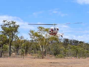 Guests can arrive by helicopter or light plane