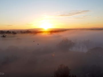 Morning mist over fulham