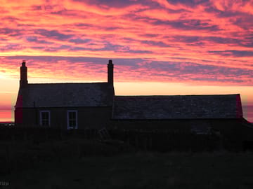 Sunsets are often spectacular, at any time of year