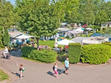 Aerial view of the site