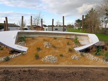Entrance to the site