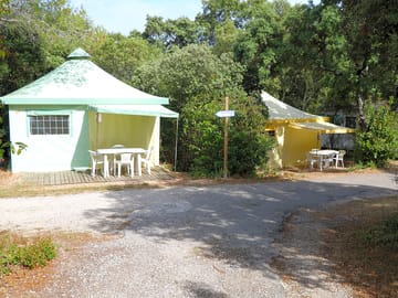 Bungalow outside view
