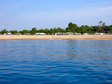 A short walk to a sandy beach