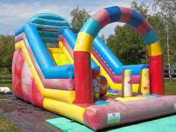 The bouncy castle