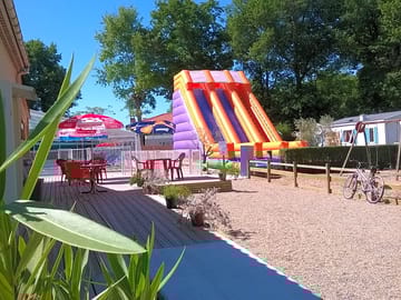 Bouncy slide for children
