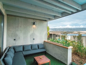 Terrace for morning coffee or an evening glass of wine