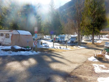 Spring at the site
