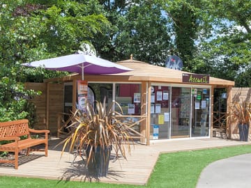 Reception building