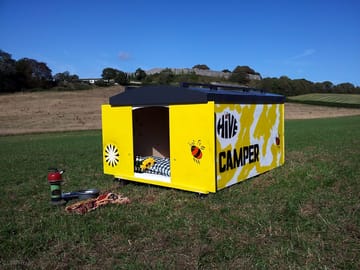 Hive camping pod