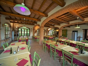 Inside the restaurant