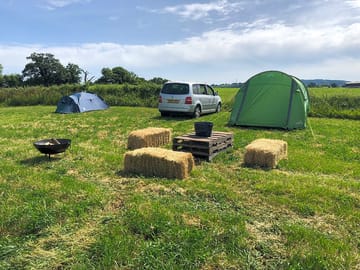 Green grassy pitches