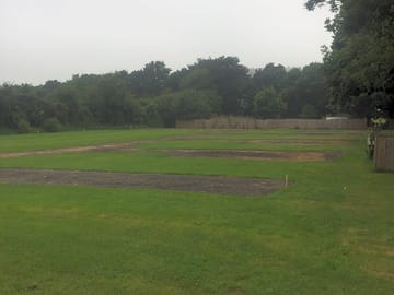 Spacious pitches