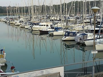 View from the waters edge restaurant - mercury marina