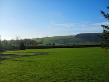 Lovely views from the pitch