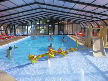 Covered swimming pool