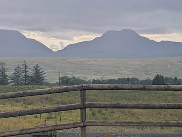 View from the hardstanding area