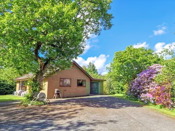 Exterior of self catering bungalow