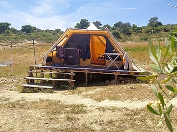 Tent exterior