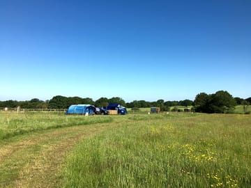 View across the site