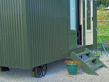Hut entrance